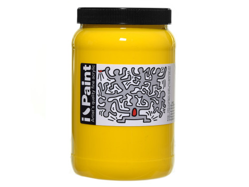 Farba akrylowa I-Paint - Renesans - 03, yellow lemon, 500 ml