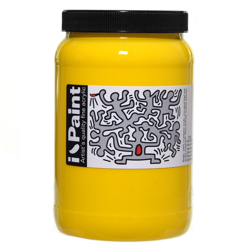 Farba akrylowa I-Paint - Renesans - 03, yellow lemon, 500 ml