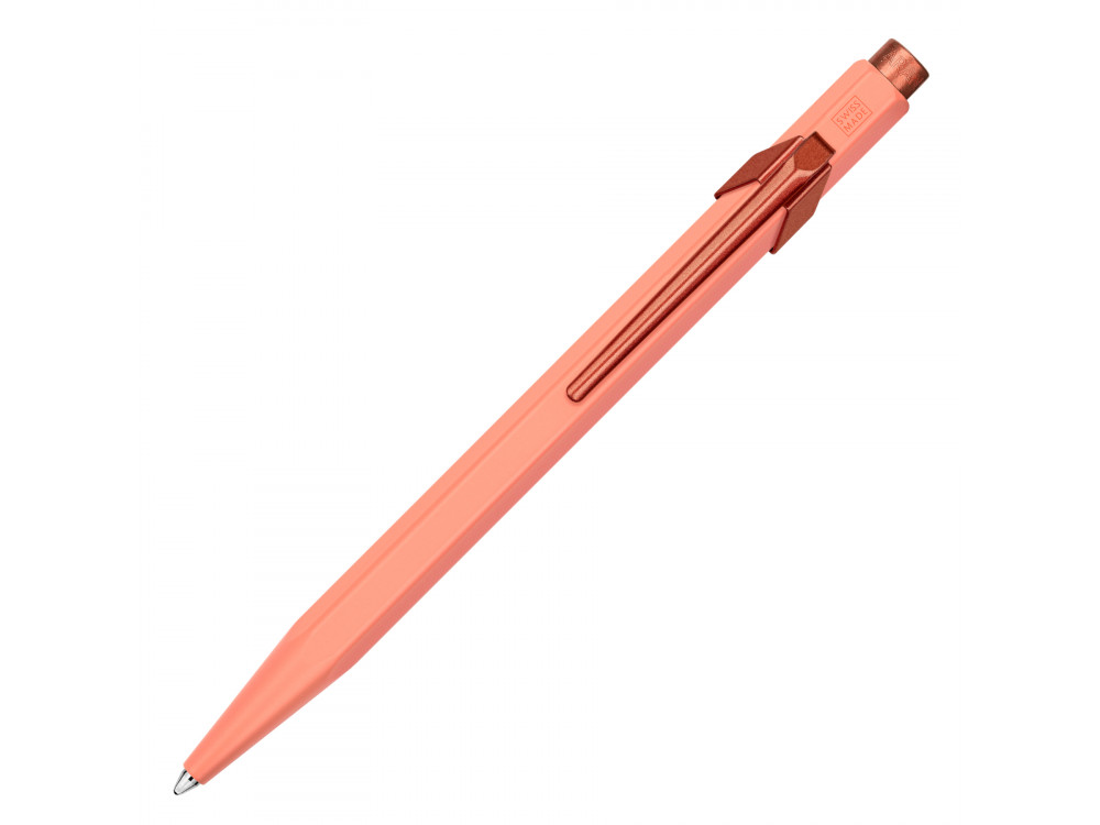 849 Claim Your Style ballpoint pen with case - Caran d'Ache - Tangerine