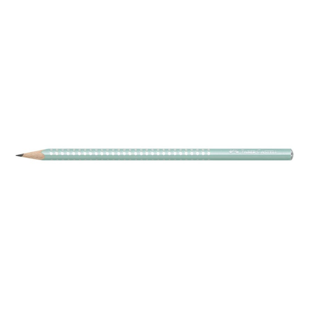 Ołówek trójkątny Sparkle - Faber-Castell - perłowy miętowy