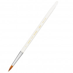 Round, mixed bristles, Watercolor Resable brush, 500R series - Holbein - no. 4