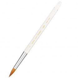 Round, mixed bristles, Watercolor Resable brush, 500R series - Holbein - no. 8