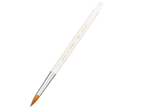 Pędzel okrągły, mieszany, Watercolor Resable, seria 500R - Holbein - nr 8
