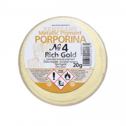 Metallic Purpurin, pigment powder - Renesans - rich gold, 20 g