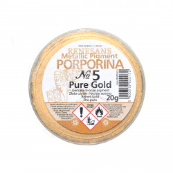 Metallic Purpurin, pigment powder - Renesans - lemon gold, 20 g