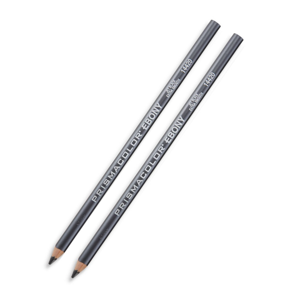 Set of Graphite pencils Ebony 6325 - Prismacolor - Jet Black, 2 pcs