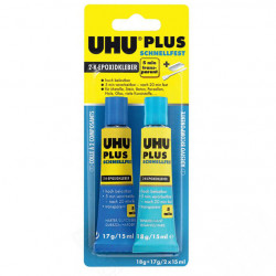 Epoxide Plus, 2 component liquid glue - UHU - 2 x 15 ml