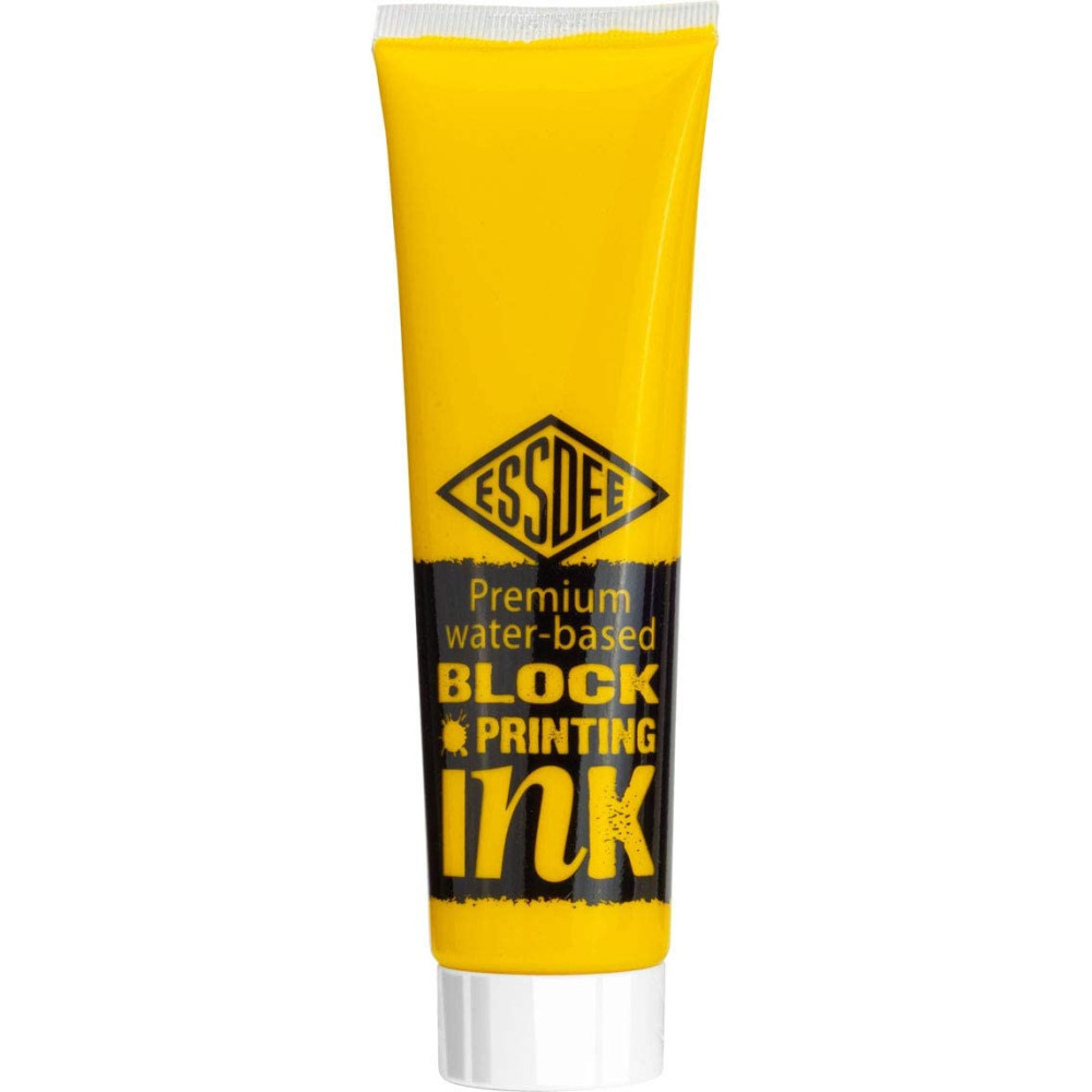 Block printing ink - Essdee - Yellow, 100 ml