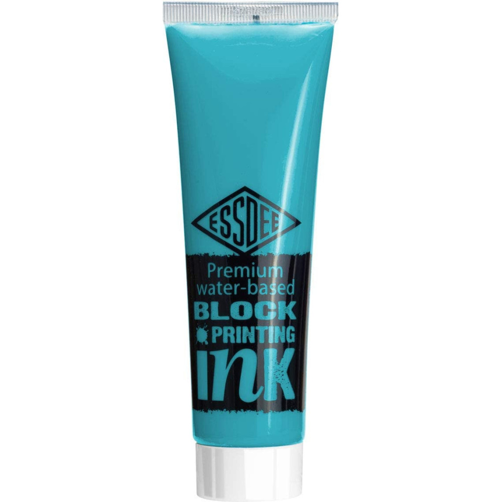 Block printing ink - Essdee - Turquoise, 100 ml