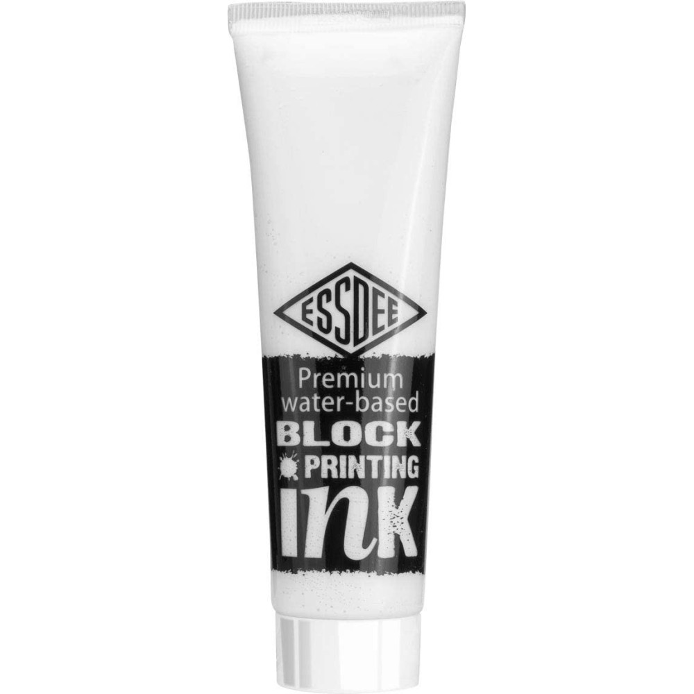 Block printing ink - Essdee - White, 100 ml