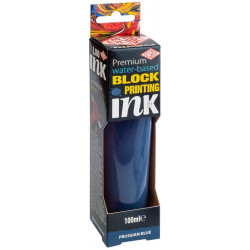 Block printing ink - Essdee - Prussian Blue, 100 ml
