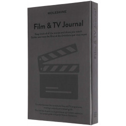 Notes Passion Film & TV Journal - Moleskine - szary, 400 stron