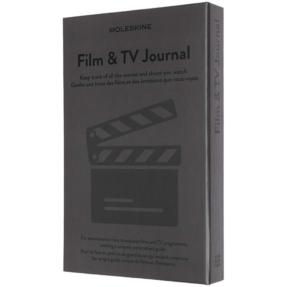 Journal Film & TV - Moleskine - grey, 400 pages