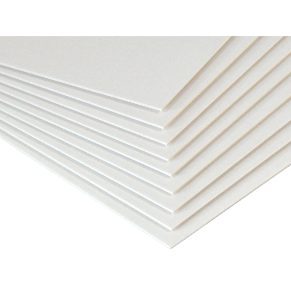 Bookbinding cardboard 1,55 mm - PankaDisc - white, A4, 20 sheets