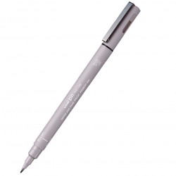 Fineliner Pen Pin Brush 200 - Uni - light grey
