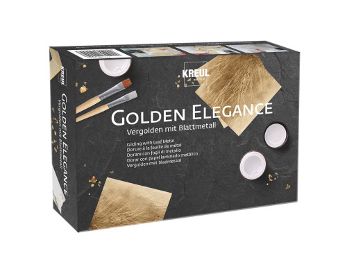 Set of Golden Elegance gilding with leaf metal - Kreul