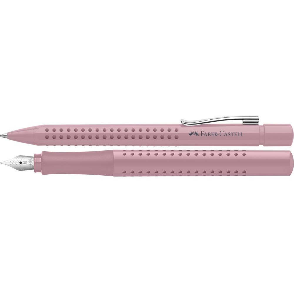 Gift set of fountain pen and ballpoint pen Grip 2011 - Faber-Castell - Rose Shadows