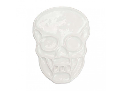 Porcelain painting palette - Kajolika - Skull, 12 x 15,5 cm