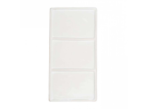 Porcelain painting palette - Renesans - Rectangle, 9 x 17,5 cm