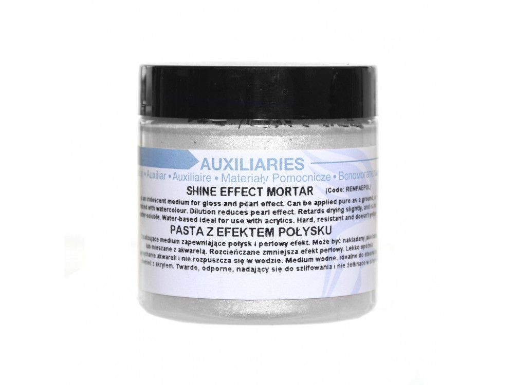 Shine effect mortar for watercolors - Renesans - 110 ml