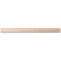 Macrame wooden stick - round, 12 mm x 35 cm