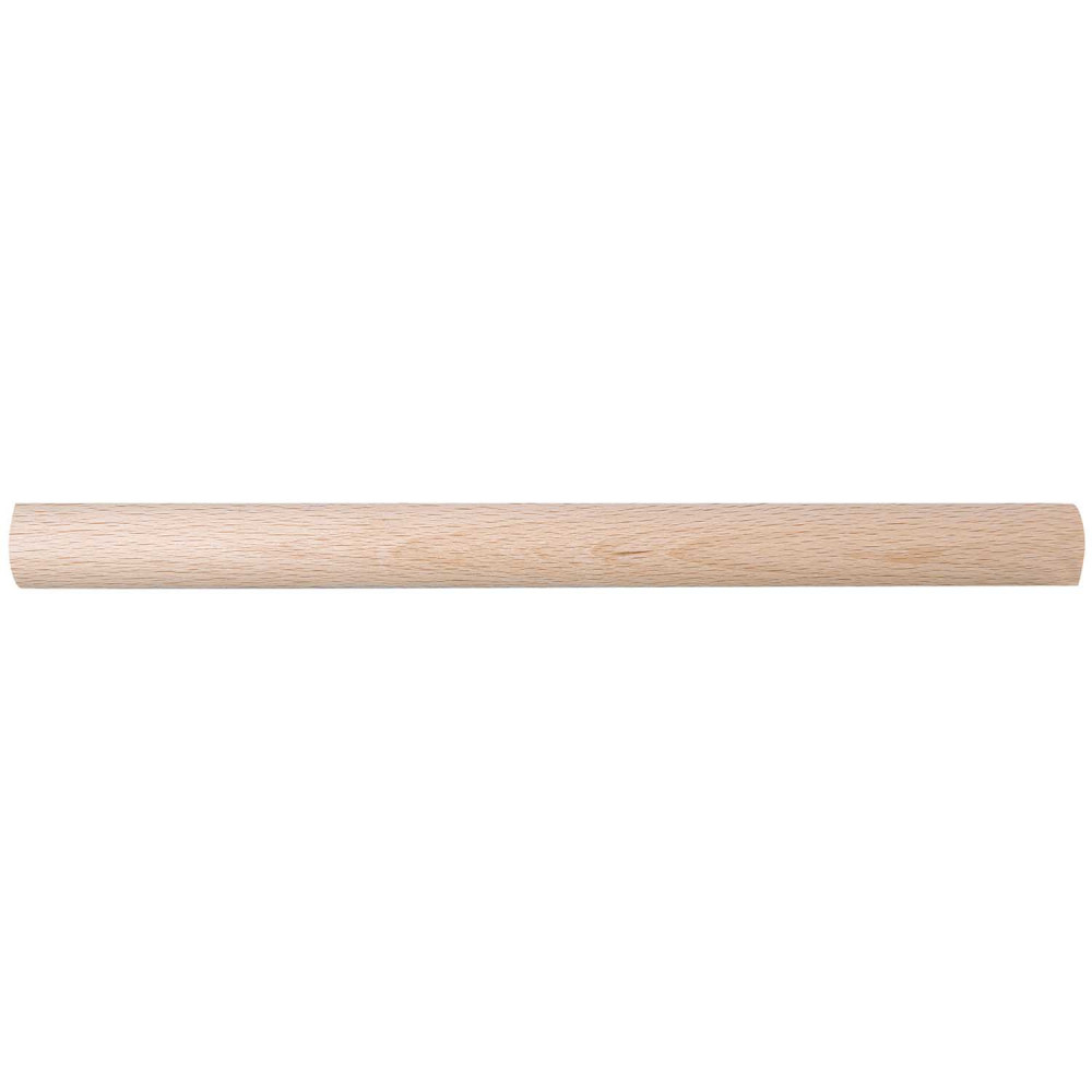 Macrame wooden stick - round, 12 mm x 35 cm