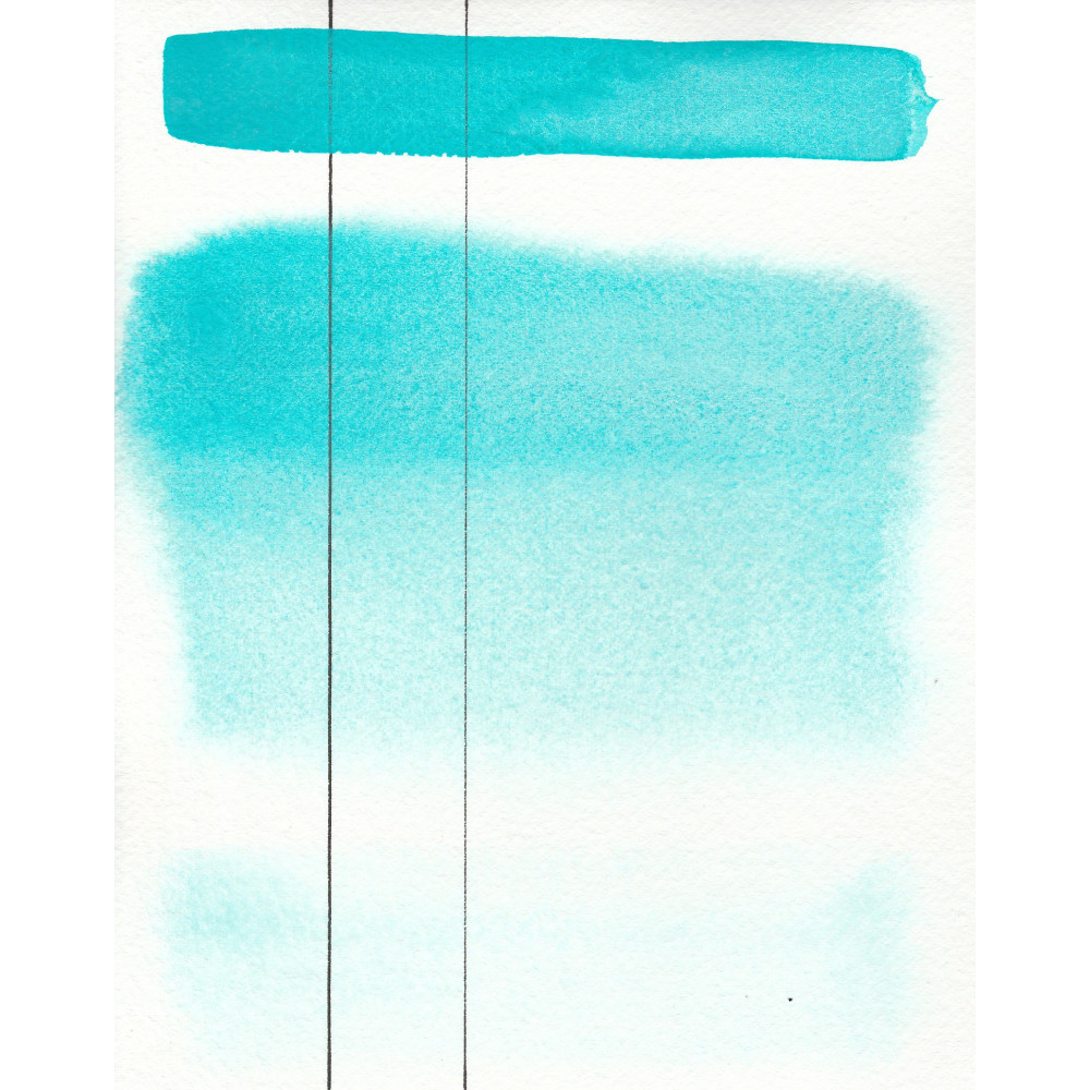 Farba akwarelowa Aquarius - Roman Szmal - 414, Błękit kobaltowy morski, kostka