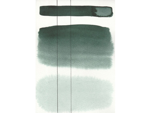 Aquarius watercolor paint - Roman Szmal - 409, Perylene Green, pan