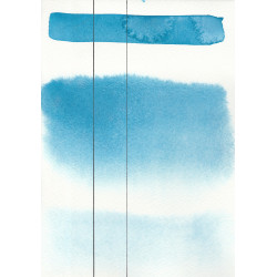 Aquarius watercolor paint - Roman Szmal - 407, Cobalt Cerulean Blue, pan