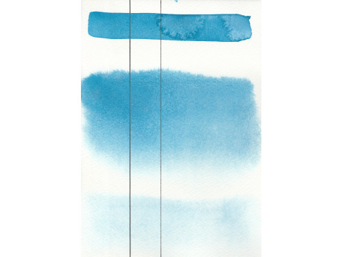 Aquarius watercolor paint - Roman Szmal - 407, Cobalt Cerulean Blue, pan