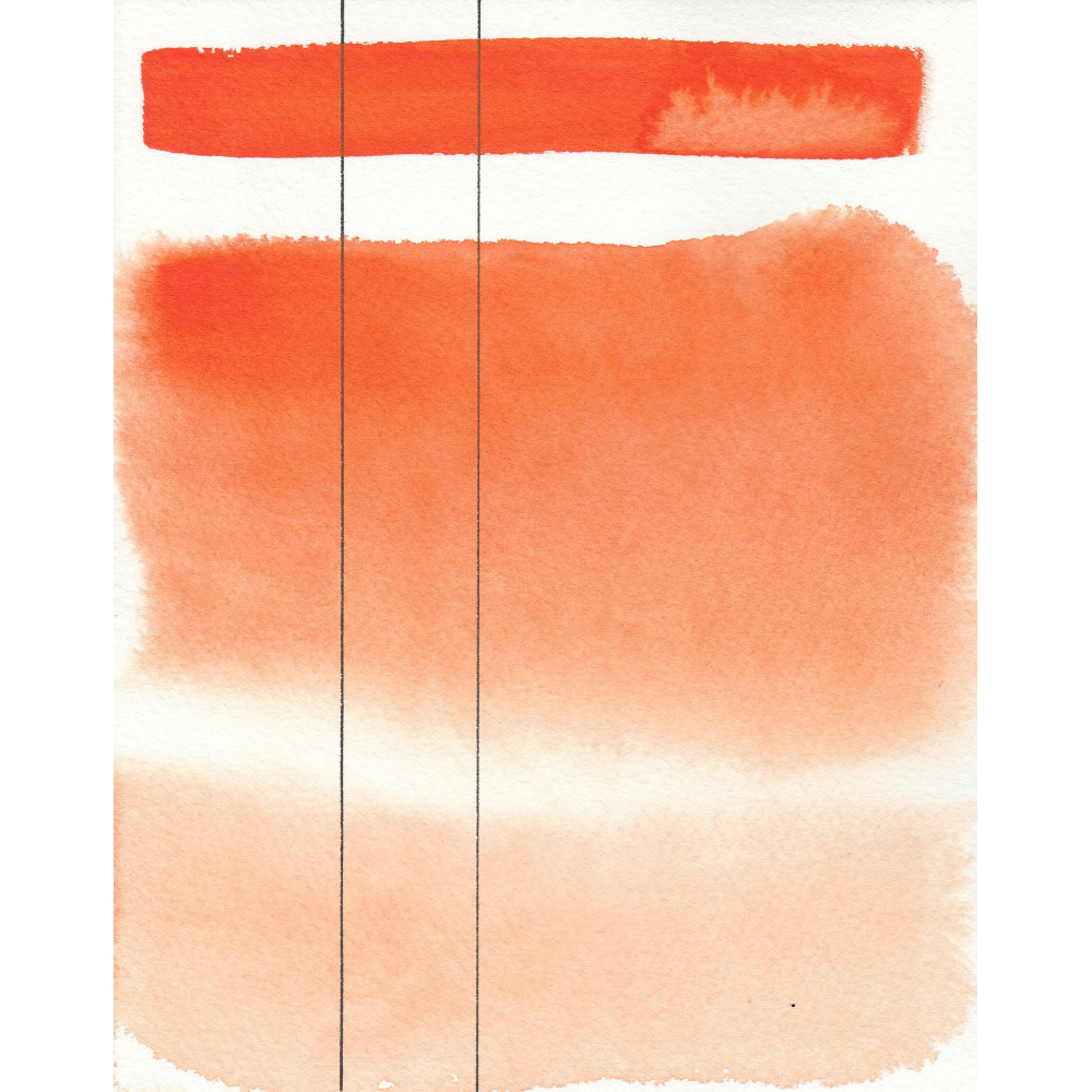 Farba akwarelowa Aquarius - Roman Szmal - 353, Oranż złocisty, kostka