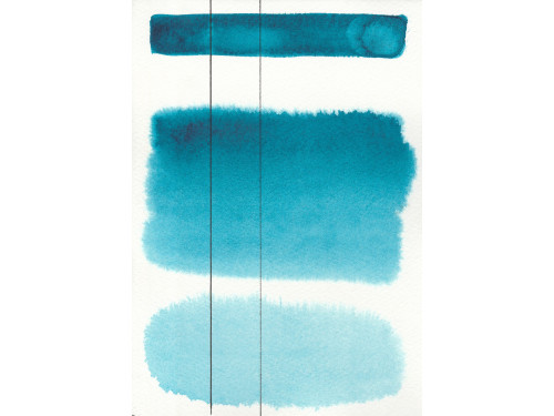 Aquarius watercolor paint - Roman Szmal - 338, Phthalo Turquoise, pan