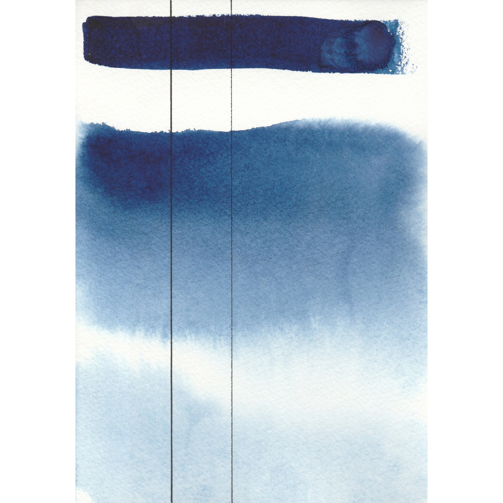 Farba akwarelowa Aquarius - Roman Szmal - 337, Błękit indantrenowy, kostka