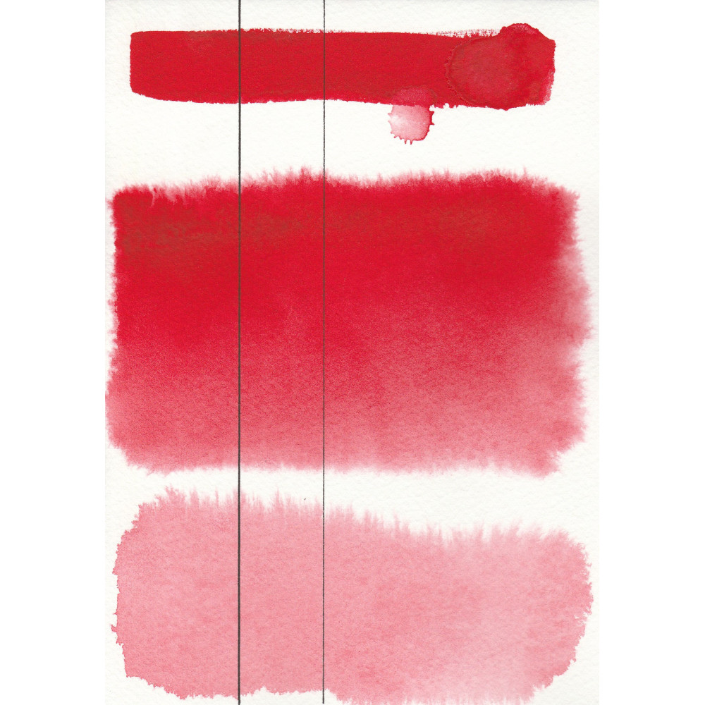 Farba akwarelowa Aquarius - Roman Szmal - 328, Czerwień rubinowa, kostka