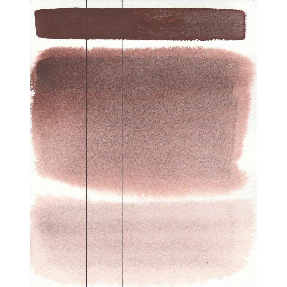Aquarius watercolor paint - Roman Szmal - 249, Hematite (Brown Shade), pan