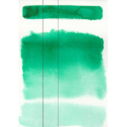 Aquarius watercolor paint - Roman Szmal - 230, Phthalo Green (Yellow Shade), pan