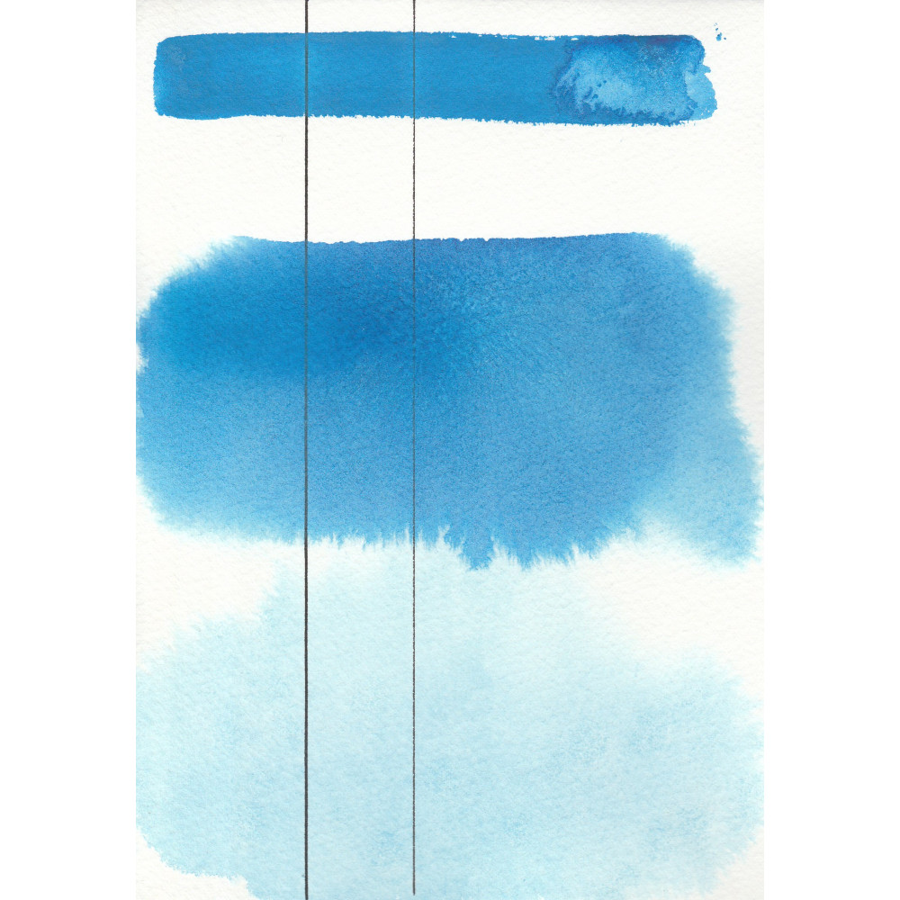 Farba akwarelowa Aquarius - Roman Szmal - 226, Błękit nieba, kostka