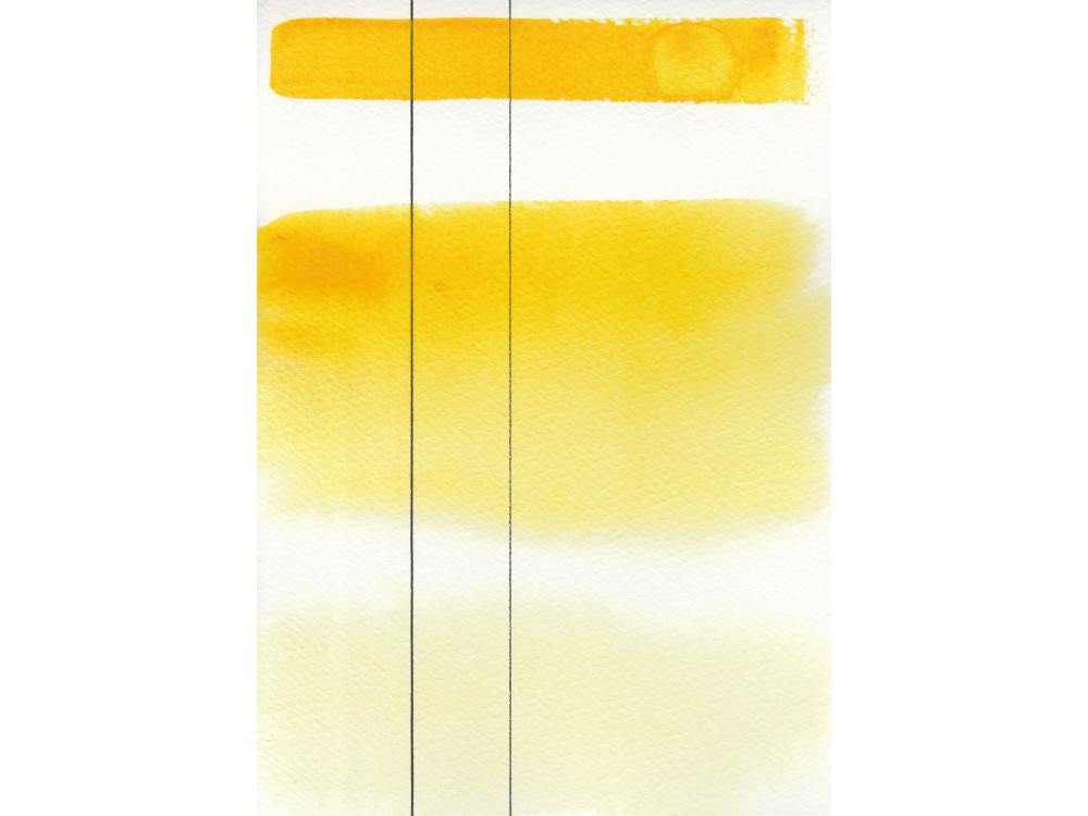 Farba akwarelowa Aquarius - Roman Szmal - 205, Żółcień benzymidazolowa, kostka