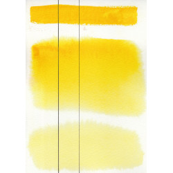 Farba akwarelowa Aquarius - Roman Szmal - 206, Żółcień Hansa średnia, kostka