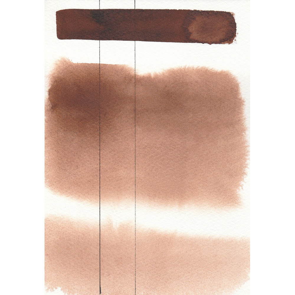 Aquarius watercolor paint - Roman Szmal - 129, Brown Ochre, pan