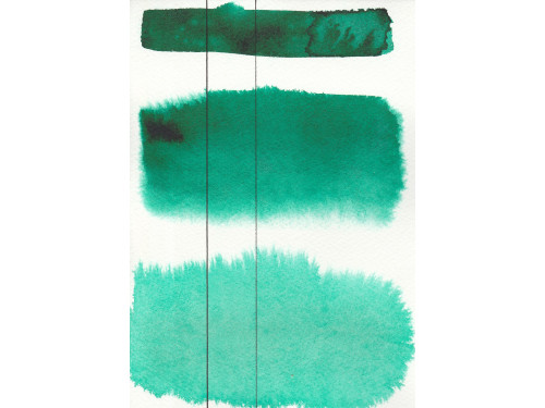Aquarius watercolor paint - Roman Szmal - 104, Phthalo Green (Blue Shade), pan