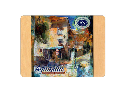 Set of Aquarius watercolor paints, Krzysztof Ludwin - Roman Szmal - 36 colors