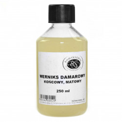 Werniks damarowy do farb olejnych - Roman Szmal - matowy, 250 ml