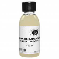 Werniks damarowy do farb olejnych - Roman Szmal - satynowy, 150 ml
