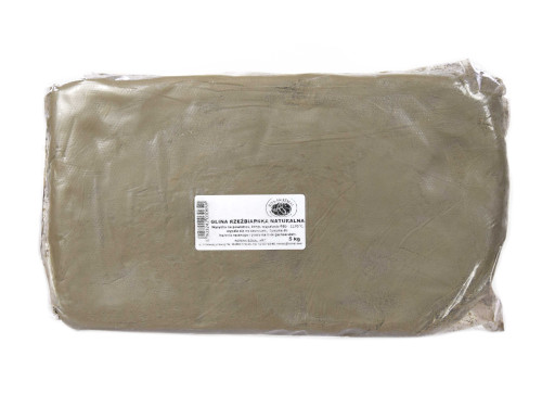 Glina rzeźbiarska naturalna - Roman Szmal - 5 kg