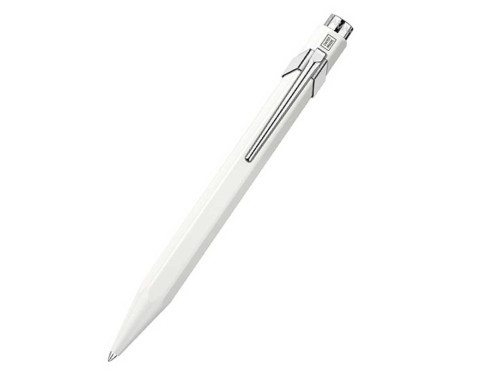 Pióro kulkowe 849 w etui - Caran d'Ache - białe, M