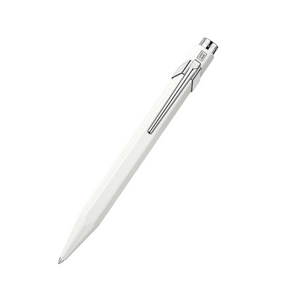 Pióro kulkowe 849 w etui - Caran d'Ache - białe, M