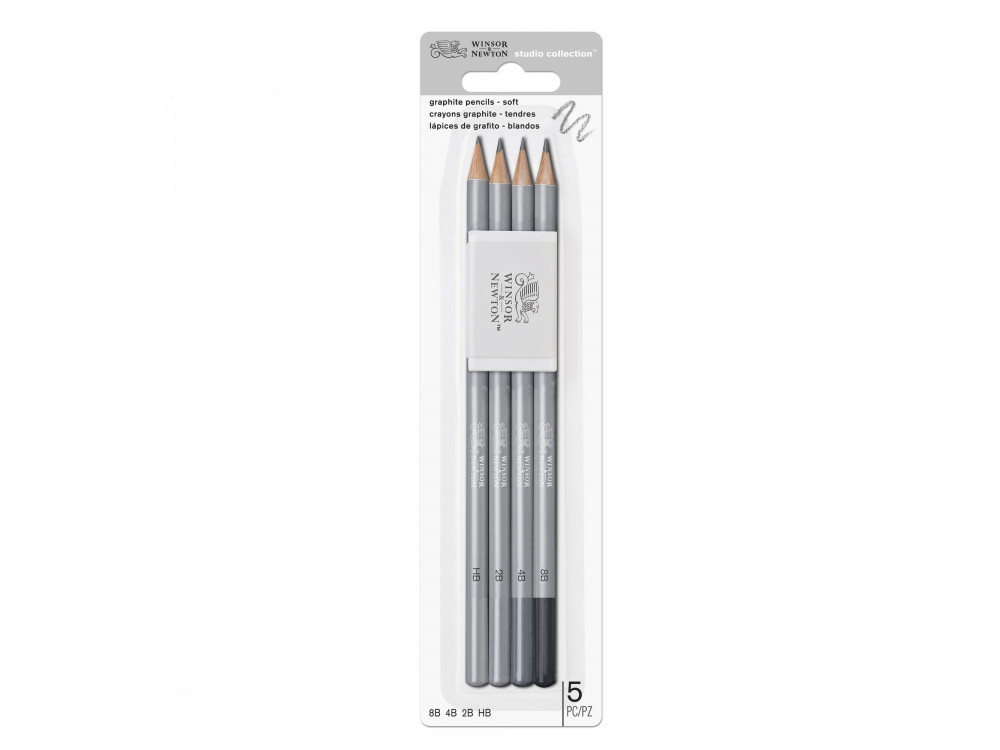 soft graphite pencils