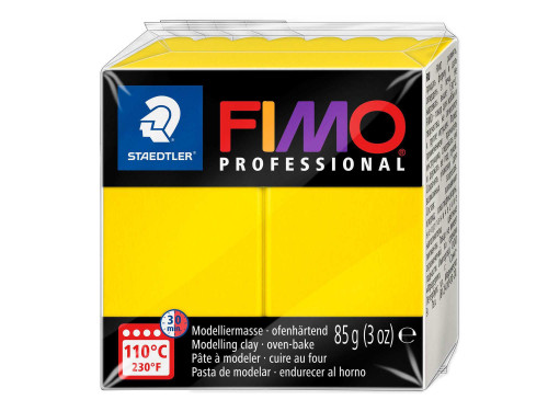 Fimo Professional modelling clay - Staedtler - True Yellow, 85 g