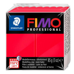 Masa termoutwardzalna Fimo Professional - Staedtler - czerwona, 85 g